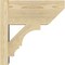 Ekena Millwork Balboa Slat Rough Sawn Outlooker, Douglas Fir, 8"W x 16"D x 16"H OUT08X16X16BOA06RDF - alternate 4